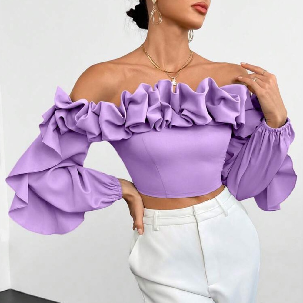 Off Shoulder Blouse β€οΈ - Picture 2 of 4